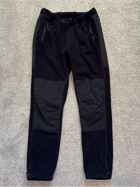 Top Designs Men's Black Technical Fleece Pants